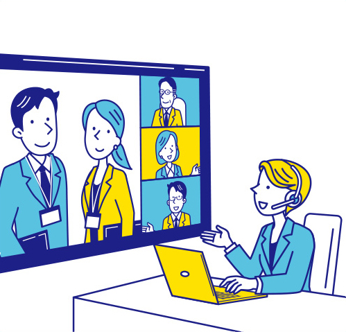 簡単、WEB登録会